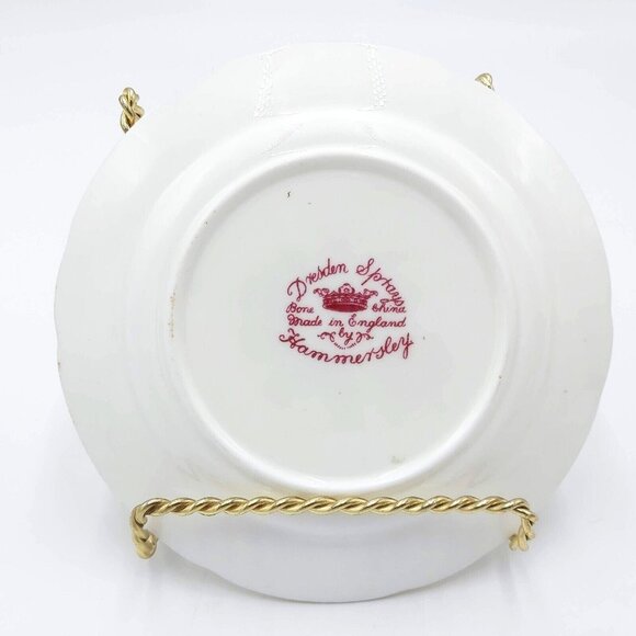 Hammersley Dresden Sprays Bone China Bread Plates -Lot of 7-1912-1939 - England - Picture 2 of 5